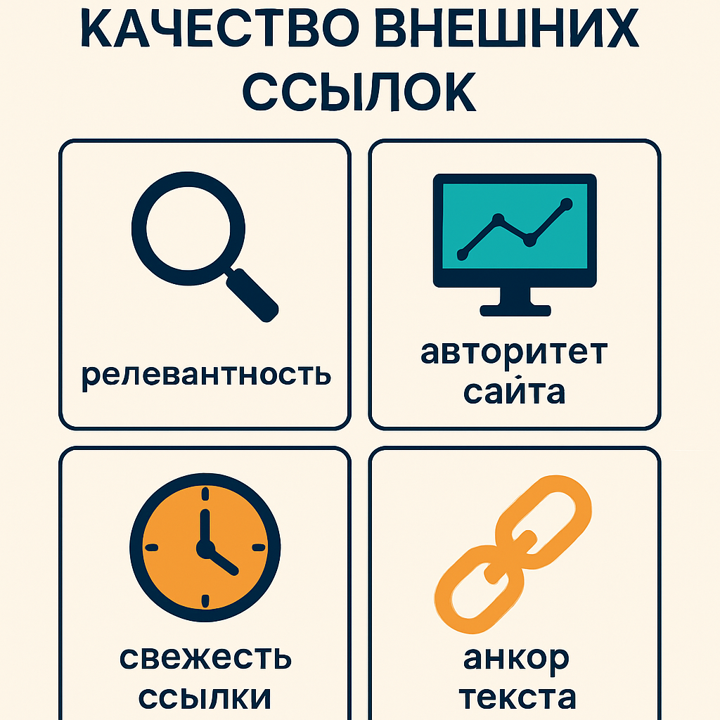 Как анализировать качество внешних ссылок