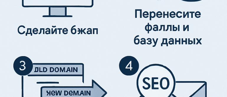 Как перенести сайт на новый домен: пошаговое руководство