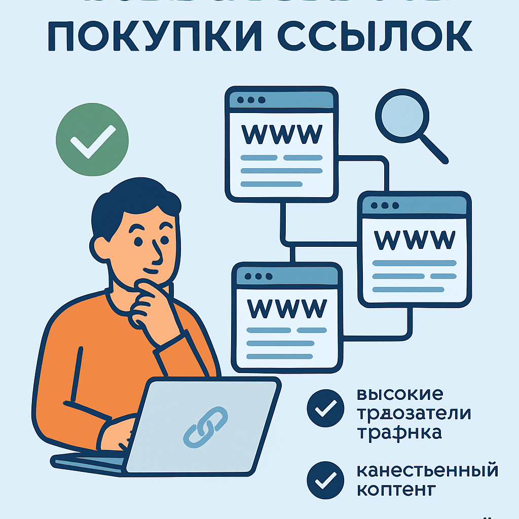 Выбор надежных площадок для покупки ссылок